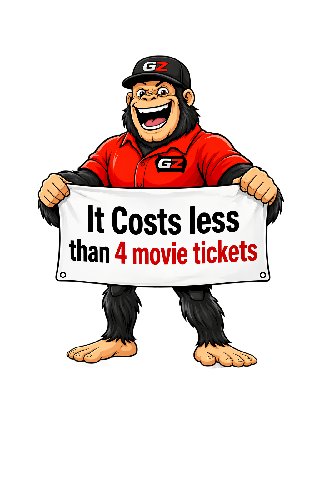 Garagzy Mascot